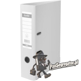 Segregator na dokumenty A4 80mm XXL szary z szyną 100551785 BANTEX