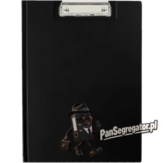 Teczka z klipem na dokumenty Clipboard A4 czarna NATUNA