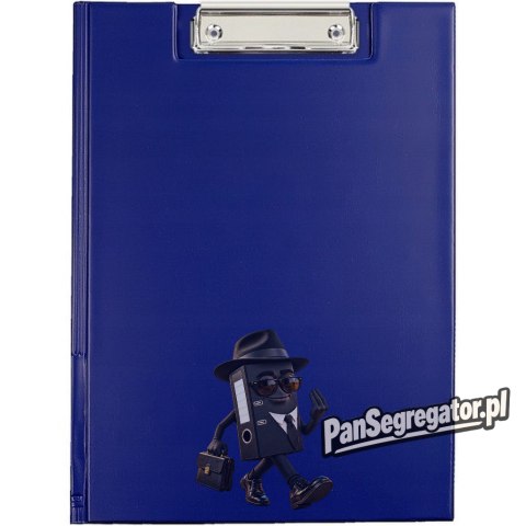 Teczka z klipem na dokumenty Clipboard A4 granatowa KH-NAT-04-02 NATUNA