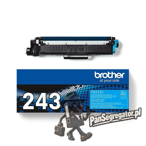 Toner Brother niebieski TN243C=TN-243C, 1000 str.