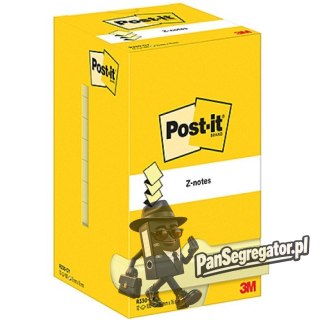 Bloczek samoprzylepny POST-IT 76x76mm 100kartek Z-NOTES (12szt) R-330 7100290167 3M