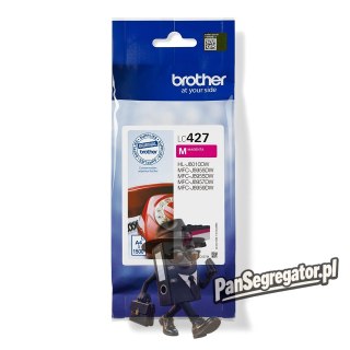 Brother LC-427M nabój z tuszem 1 szt. Oryginalny Standardowa wydajność Purpurowy