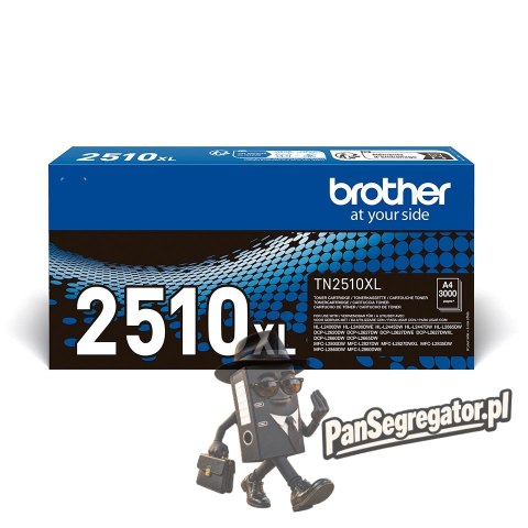 Brother TN-2510XL kaseta z tonerem 1 szt. Oryginalny Czarny