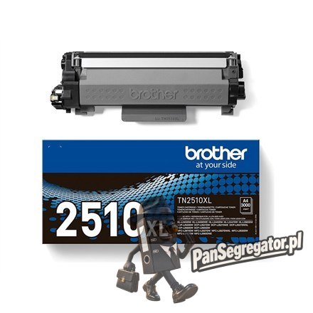 Brother TN-2510XL kaseta z tonerem 1 szt. Oryginalny Czarny