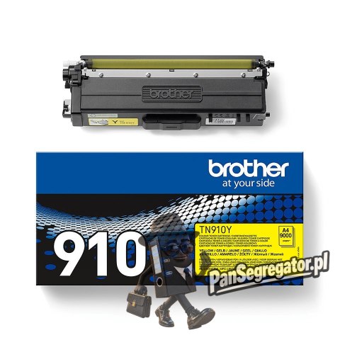 Brother TN-910Y kaseta z tonerem 1 szt. Oryginalny Żółty
