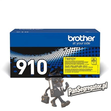 Brother TN-910Y kaseta z tonerem 1 szt. Oryginalny Żółty