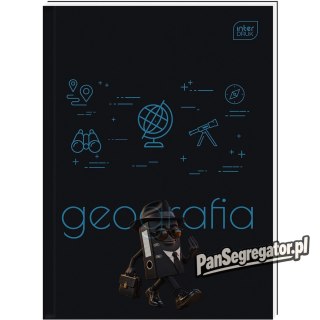 Brulion A5 80k kratka GEOGRAFIA INTERDRUK
