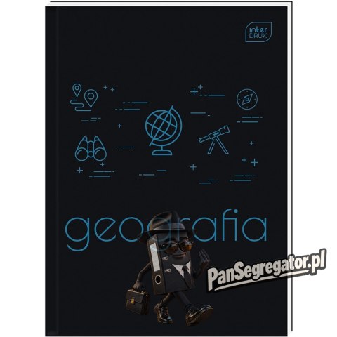 Brulion A5 80k kratka GEOGRAFIA INTERDRUK