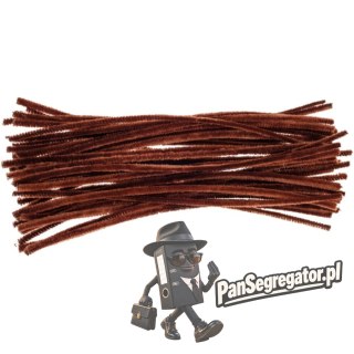 Druciki kreatywne DR09 brązowe 30cm(40) BREWIS