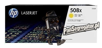 HP 508X oryginalny wkład laserowy o dużej pojemności, żółty