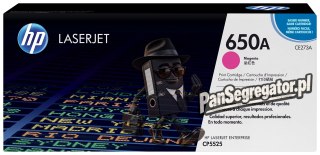 HP 650A oryginalny wkład z purpurowym tonerem LaserJet