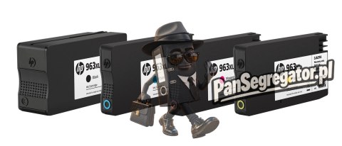 HP 963XL oryginalny wysokowydajny wkład atramentowy czarny