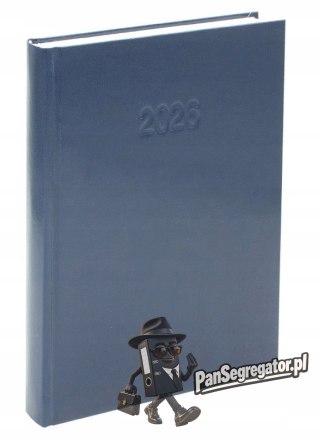 Kalendarz książkowy A4 INFO mix kol. dzień na stronie KRESKA