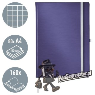 Notatnik w twardej oprawie Style A4 w kratkę niebieski 44761069 LEITZ