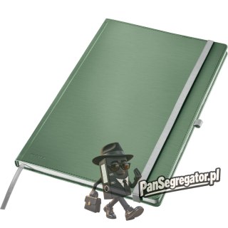 Notatnik w twardej oprawie Style A4 w kratkę seledynowy 44761053 LEITZ