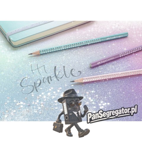 Ołówek SPARKLE METALLIC VIOLET 118263 Faber-Castell