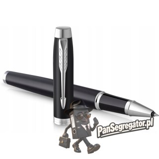 Pióro kulkowe IM MATTE BLACK chromowane wykończenie 2143634 PARKER