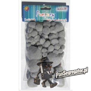 Pompony POM-061 szare 80szt ALIGA