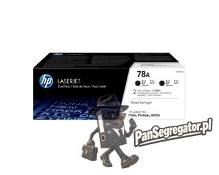 TONER HP 78A CE278AD Czarny DUAL Pack
