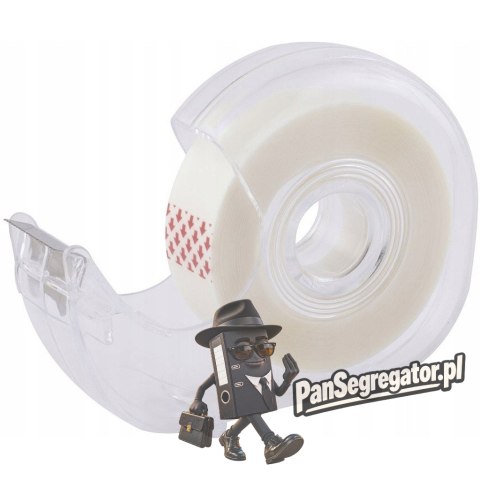 Taśma INVISIBLE 50mic 19mmx33m w podajniku ECO 009363 LEVIATAN