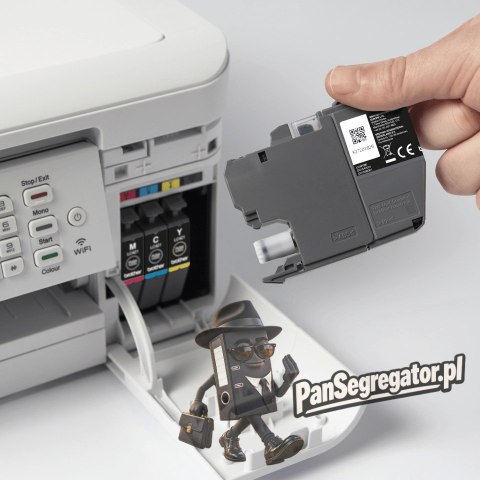 Tusz Brother LC-421VAL PagePack 4 szt. Oryginalny Standardowa wydajność Czarny, Cyjan, Purpurowy, Żółty