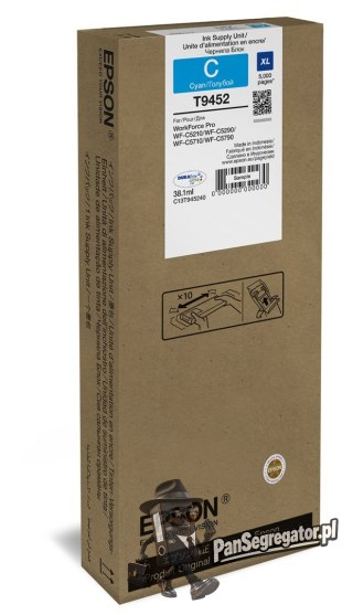Tusz Epson T9452 (C13T945240) Cyan