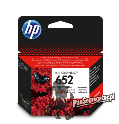 Tusz HP kolor HP 652, HP652=F6V24AE, 200 str.