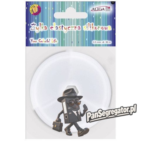 Żyłka elastyczna silikonowa 0,5mm x 30m ALIGA DA-9938