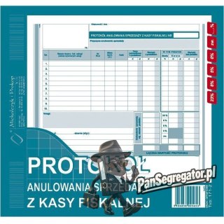 171-2 Prot.anul.sprz.z.kasy N! 2/3 MICHALCZYK I PROKOP