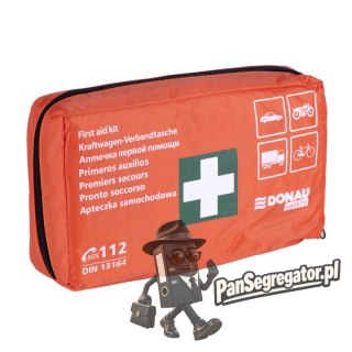 Apteczka samochodowa DONAU SAFETY materiałowa DIN pomarańczowa 32542411-07