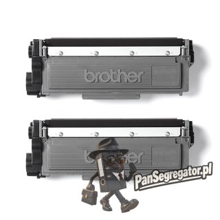 Brother TN-2320TWIN kaseta z tonerem 1 szt. Oryginalny Czarny