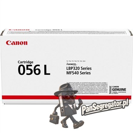 Canon 056 L kaseta z tonerem 1 szt. Oryginalny Czarny