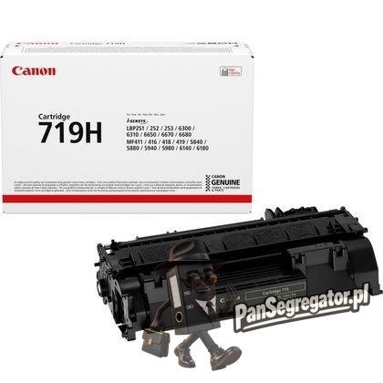 Canon 719H kaseta z tonerem 1 szt. Oryginalny Czarny