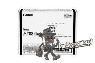 Canon TONER T08 3010C006 kaseta z tonerem 1 szt. Oryginalny Czarny