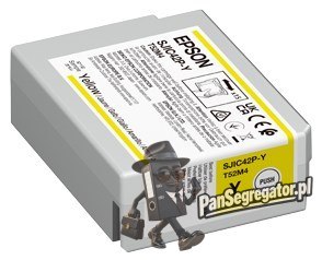 Epson SJIC42P-Y nabój z tuszem 1 szt. Oryginalny Żółty