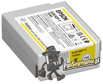 Epson SJIC42P-Y nabój z tuszem 1 szt. Oryginalny Żółty