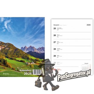 Kalendarz biurkowy pionowy 2026 0405-0900-99 Panta Plast