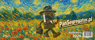 Kalendarz biurkowy poziomy 2026 0405-0902-99 Panta Plast