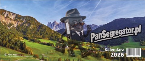 Kalendarz biurkowy poziomy 2026 0405-0902-99 Panta Plast