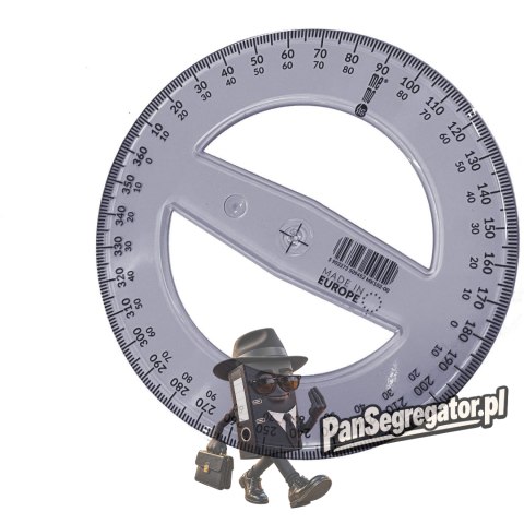 Kątomierz 12cm 360 stopni MemoBe PRATEL MK102-00