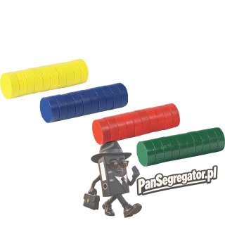 Magnesy kolorowe FANDY 15mm 40szt.171710 130-1890