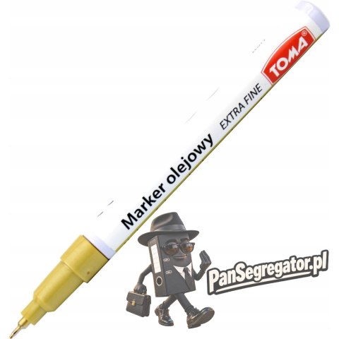 Marker olejowy EXTRA FINE złoty TO-442 TOMA