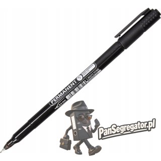 Marker permanentny 0,3mm S czarny MM250-02 MEMOBE
