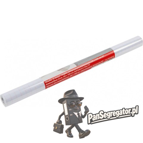 Okładka samoprzylepna przezroczysta 330x1500mm 0402-0006-00 Panta Plast