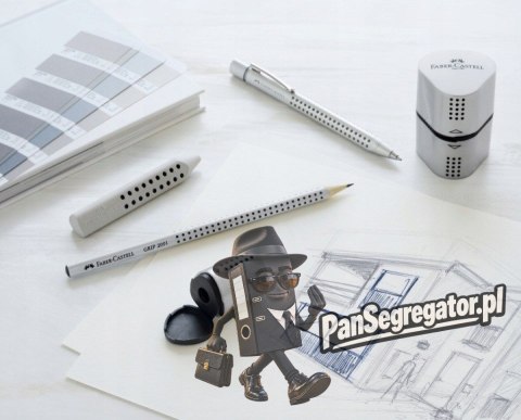 Ołówek GRIP 2001 HB z gumką 117200 Faber-Castell