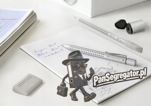 Ołówek GRIP 2001 HB z gumką 117200 Faber-Castell