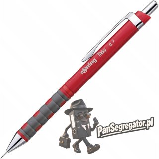 Ołówek TIKKY III 0.7 czerwony ROTRING 1904507