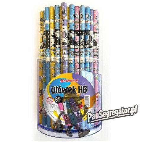 Ołówek szkolny drewniany HB TT8923 PANMATE