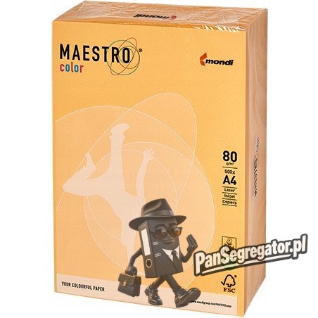 Papier ksero A4 80g MAESTRO COLOR GO22 Trendy złoty