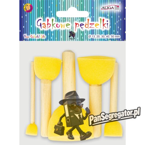 Pędzelki gąbkowe (5 szt.) PG-4392 ALIGA